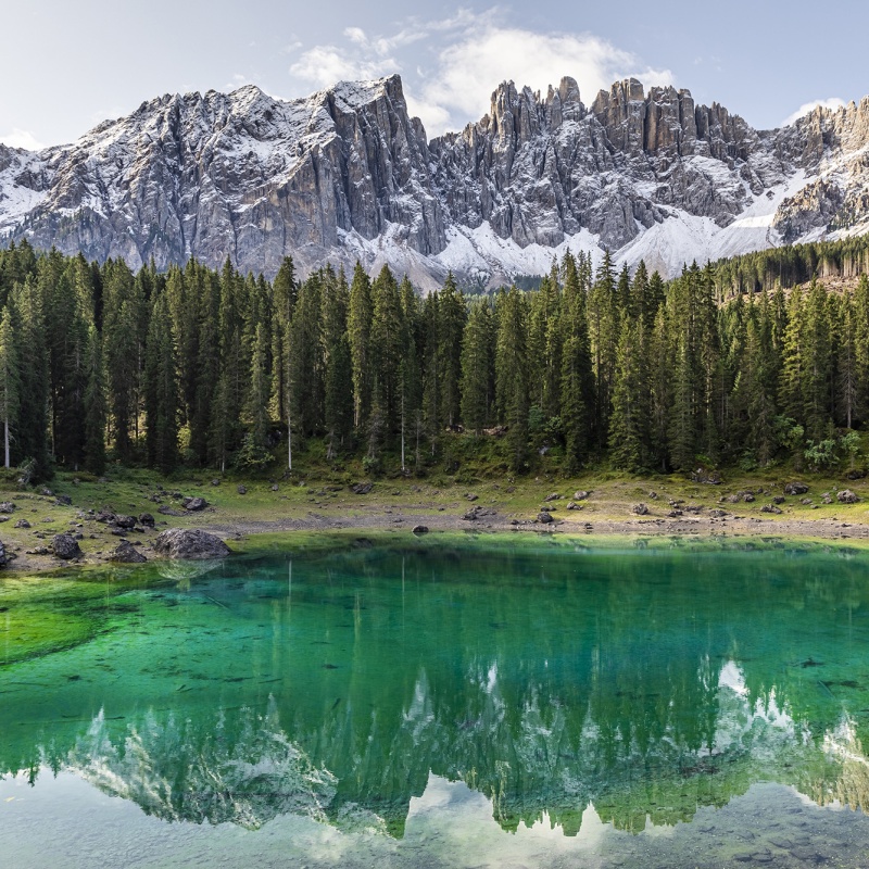karersee, lago di carezza